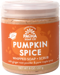 Pacha Soap   Whipped Soap & Scrub Pumpkin Spice 227g