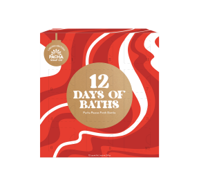 Pacha Soap   Froth Bomb Set, 12 Days of Baths 12pk