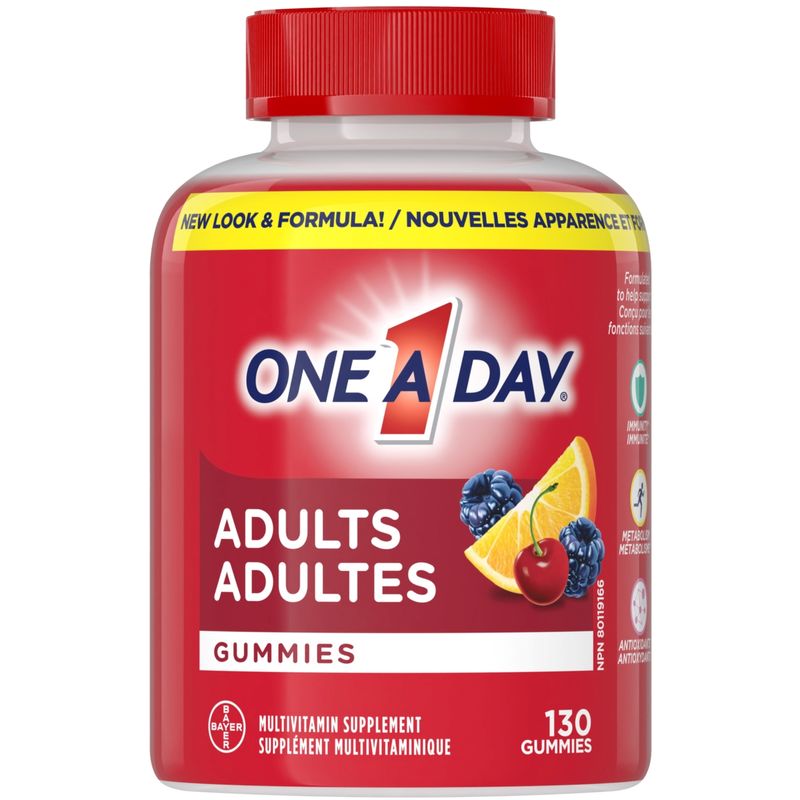 ONE A DAY ADULT GUMMIES 130 GUMMY