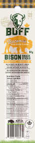 BUFF   Bison Snack Stick - Bacon Burger 30 x 50g