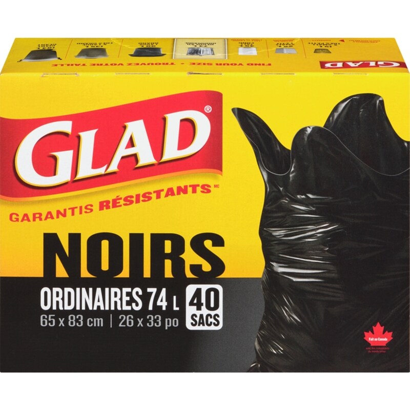 GLAD BAG GARBAGE 40