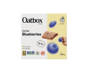 Oatbox   Oat Bar Blueberry 12 x 5pk