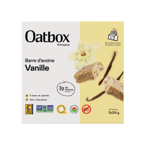Oatbox   Oat Bar Vanilla 12 x 5pk