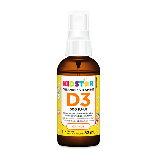 KidStar Nutrients   Vitamin D3 Spray 52ml
