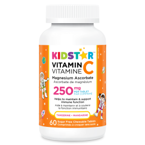 KidStar Nutrients   Vitamin C 250mg Chewable 60ct