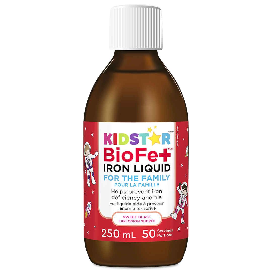 KidStar Nutrients   BioFe+ Iron Liquid for the Family 250ml
