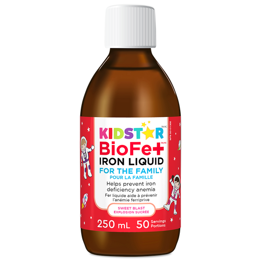 KidStar Nutrients   BioFe+ Iron Liquid for the Family 250ml