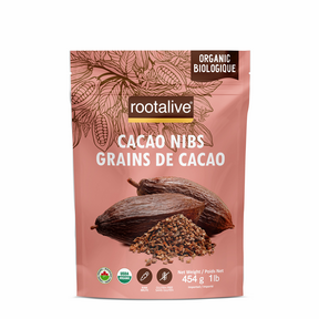 Rootalive Inc.   Organic Cacao Nibs 454g