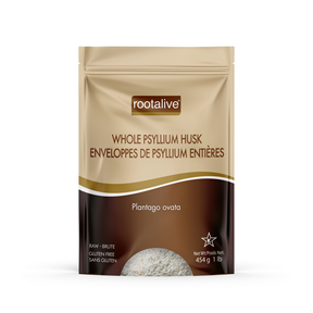 Rootalive Inc.   Whole Psyllium Husk 454g