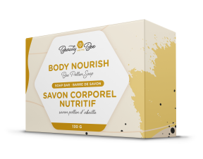 Beauty and the Bee   Body Nourish Bee Pollen Soap 130g