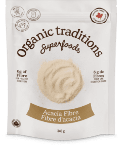 Advantage health   Organic Traditions  Acacia Fibre   340g