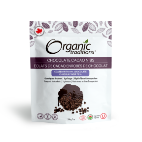 Organic Traditions-Chocolate Cacao Nibs-70% Chocolate