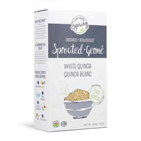 Second Spring Sprouted Foods   Sprouted Quinoa 6 x 400g