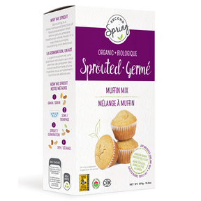 Second Spring Sprouted Foods   Sprouted Muffin Mix 6 x 377g