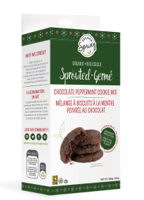 Second Spring Sprouted Foods   Chocolate Peppermint Cookie Mix 6 x 265g