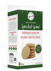Second Spring Sprouted Foods   Sprouted Shortbread Cookie Mix 6 x 256g