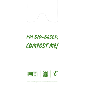 Sequence Health Ltd.   Compostable Shopping Bag - Size M 1000bg