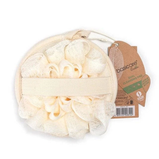BASICARE   LOOFAH & COTTON DUAL CLEANSING PAD