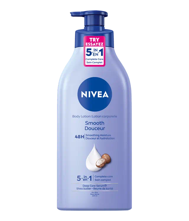 NIVEA LOT SMOOTH BODY 625ML