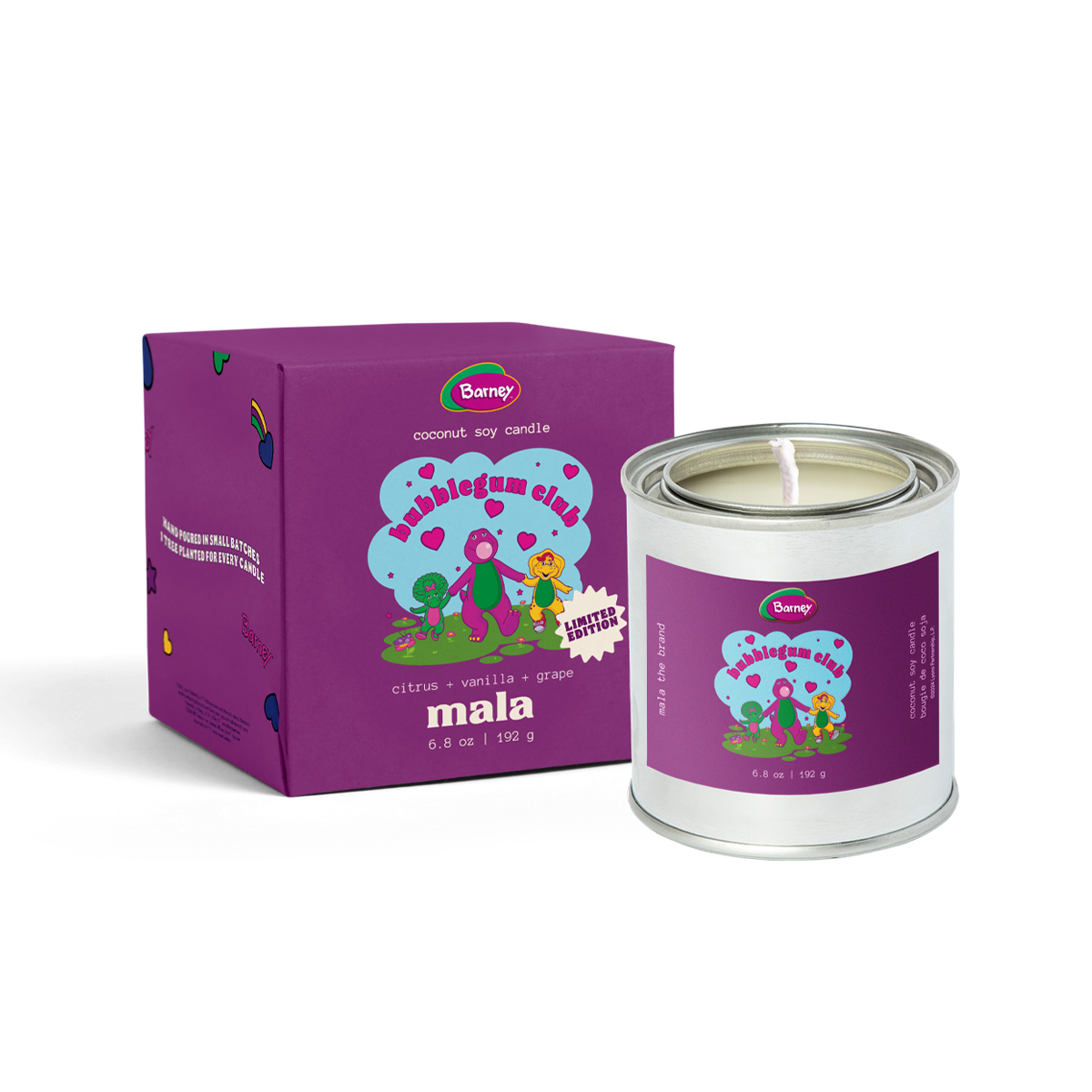 Mala - Barney x Mala: Bubblegum | Classic | 6.8 oz