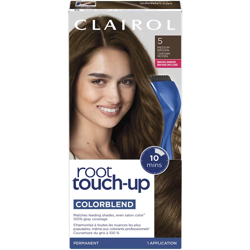 CLAIROL ROOT TOUCH UP #5 MD BROWN pack of 2