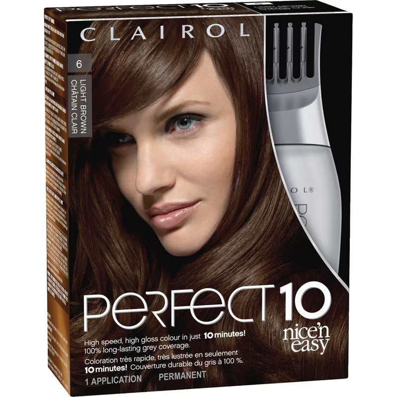 NICE'N EASY #P10-6 LIGHT BROWN