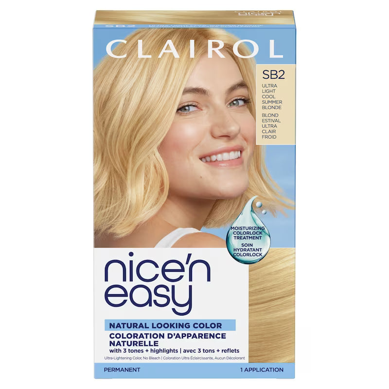 NICE'N EASY #SB2 ULTRA LIGHT COOL SUMMER BLONDE
