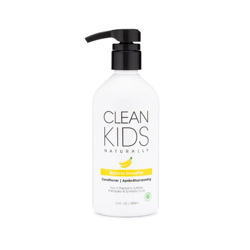 CLEAN KIDS NATURALLY    Banana Smoothie Conditioner 480ml