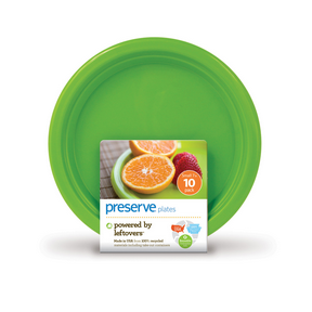 Preserve by Recycline   Plateware - Small (7") Green 10un