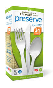 Preserve by Recycline   Preserve Medium Weight Cutlery 24pc