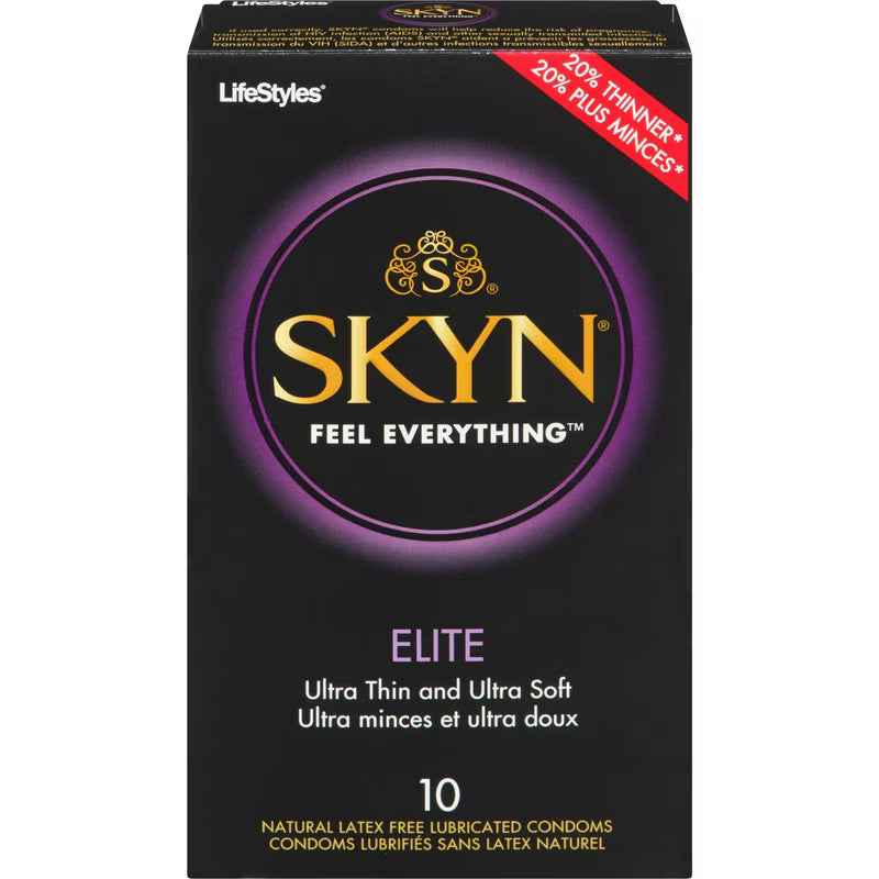 LIFESTYLES CONDOMS SKYN ELITE 10