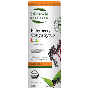 St.Francis Elderberry Cough Syrup Kids 120 mL