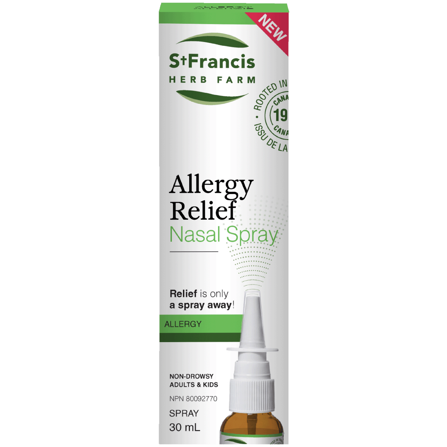 St.Francis    Allergy Relief Nasal Spray    30 mL