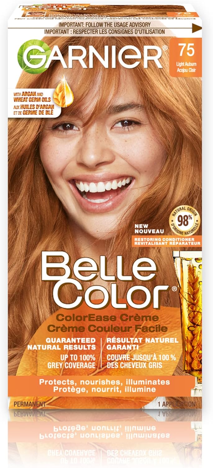 BELLE COLOR #75 LIGHT AUBURN 57ML