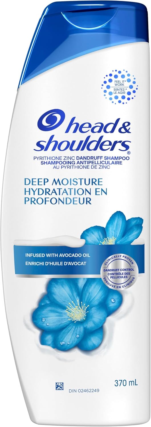 HEAD&SHOULDERS SHP DEEP MOISTURE 370ML SHAMPOO MED.