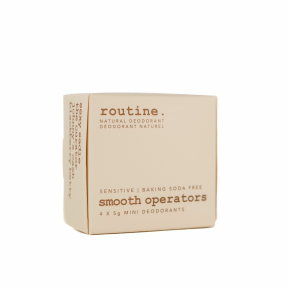 Routine Natural Beauty   Smooth Operators Minis Kit 4pk