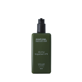 Routine Natural Beauty   Dirty Hipster Natural Body Cream 350ml