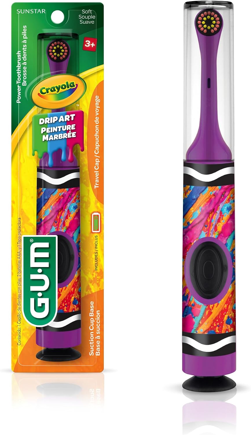 GUM CRAYOLA POWER TOOTHBRUSH