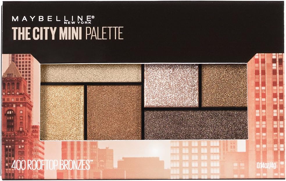 MAYBELLINE CITYMINI PALETTE ROOFTOP BRONZES pack of 2