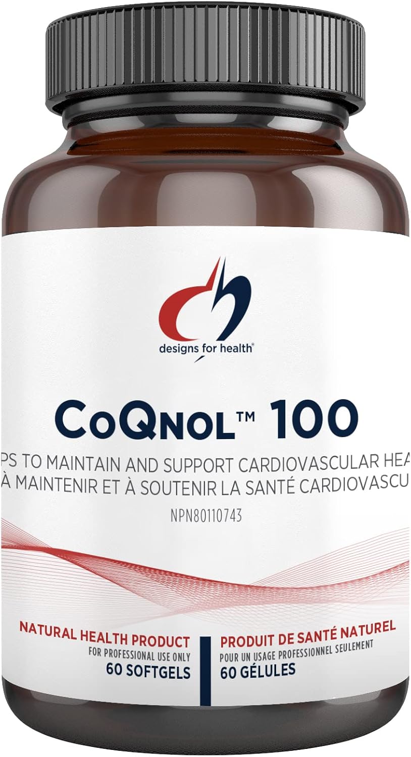 Designs For Health   CoQnol™ 100   60Softgel