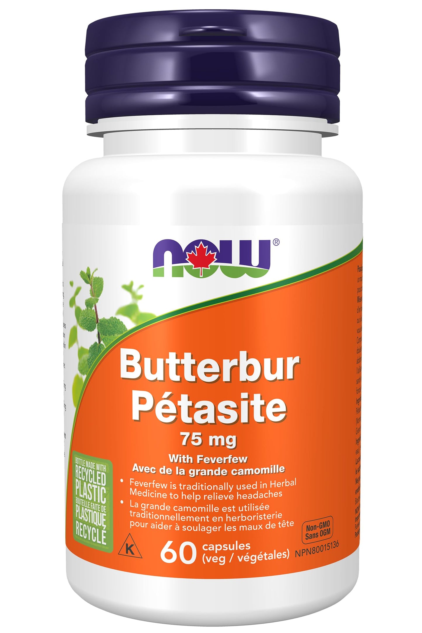 NOW    Butterbur Ext 75 mg/15% 60vcap