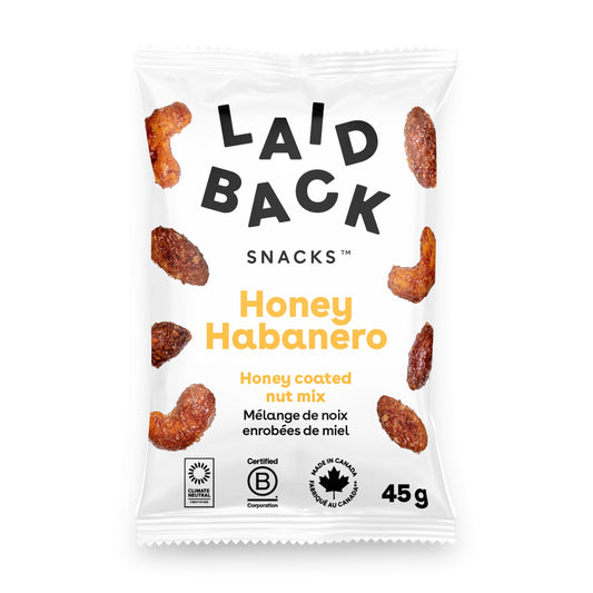 LAID BACK SNACKS - Honey Habanero, Mini    45g