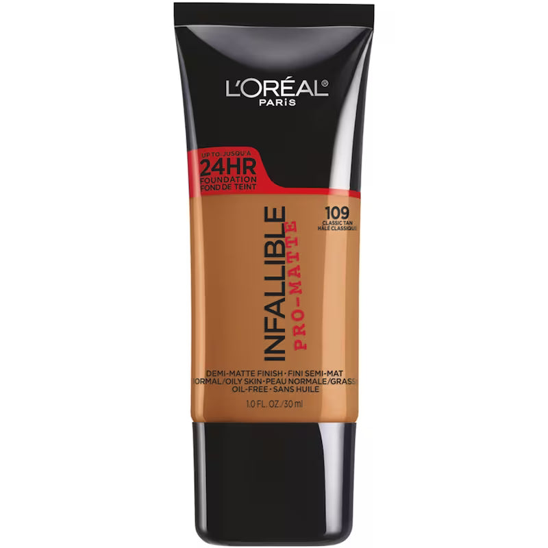 LOR INFALLIBLE PRO MATT FDT SHADE 109 pack of 2