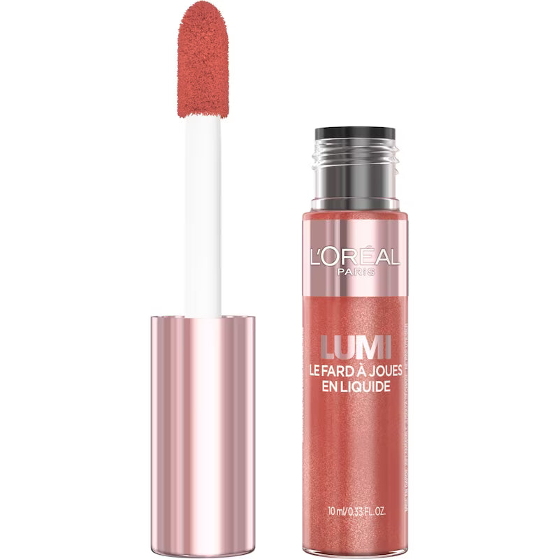 L'OREAL LUMI BLUSH LIQ DEWY TRUE ROSE pack of 3