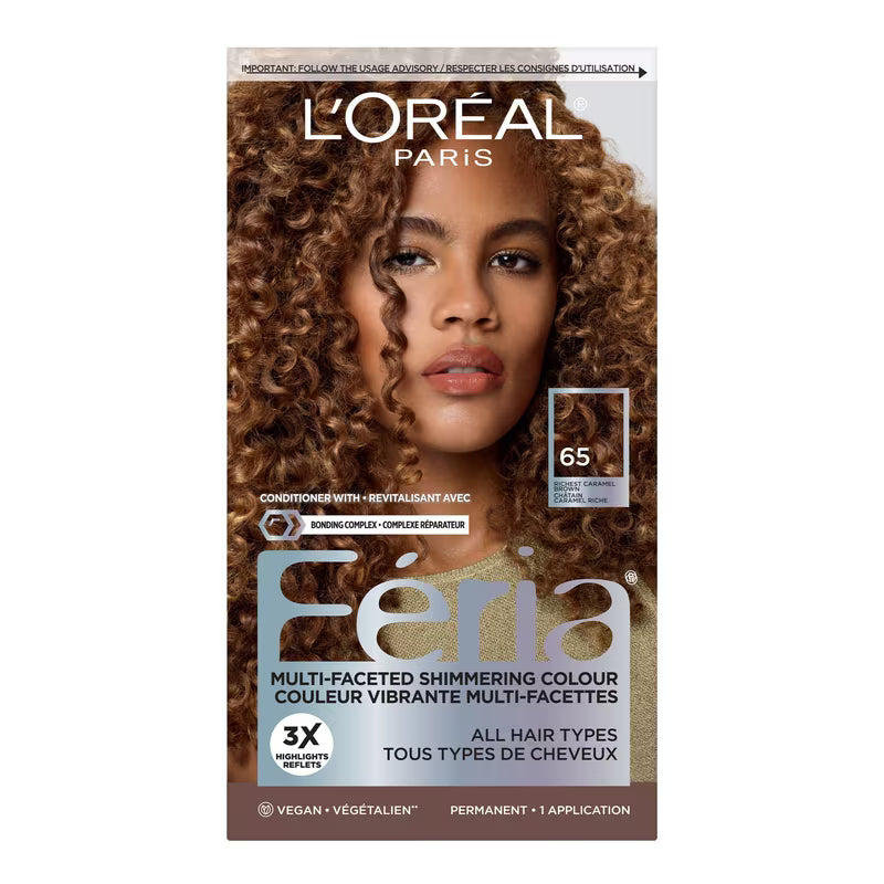 L'OREAL FERIA #65 RICHEST CARAMEL BROWN