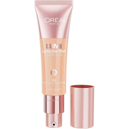 L OREAL LUMI LE GLOW TINT LIGHT N120 pack of 2
