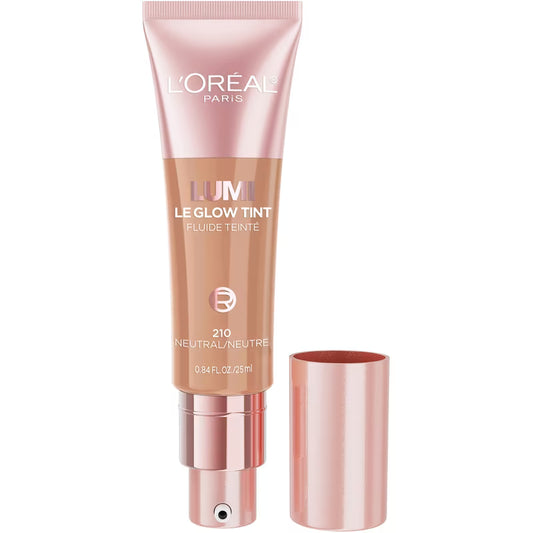 L OREAL LUMI LE GLOW TINT MD N210 pack of 2