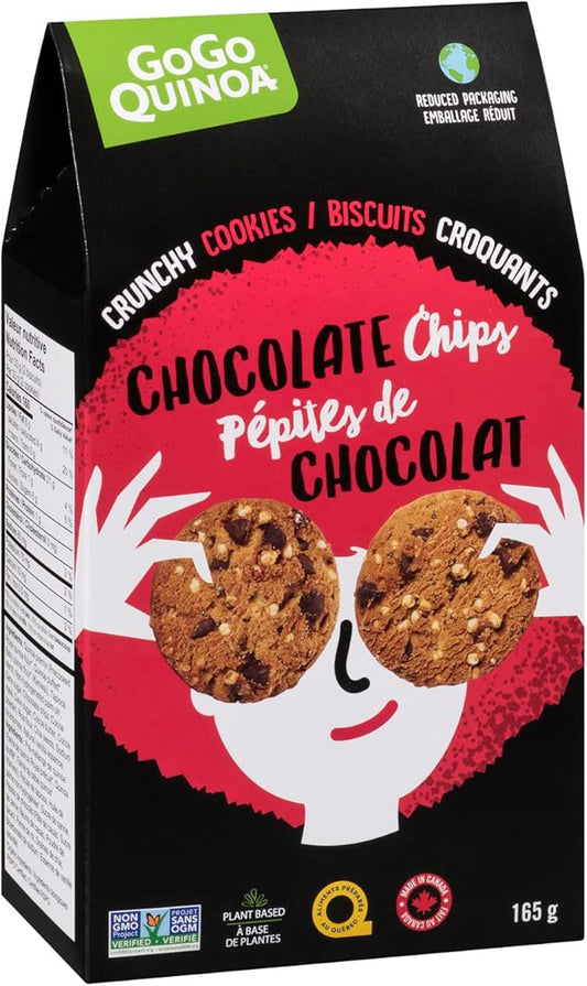 Gogo Quinoa   Gluten Free Cookies   Quinoa Cookies Dark Chocolate Chips165G
