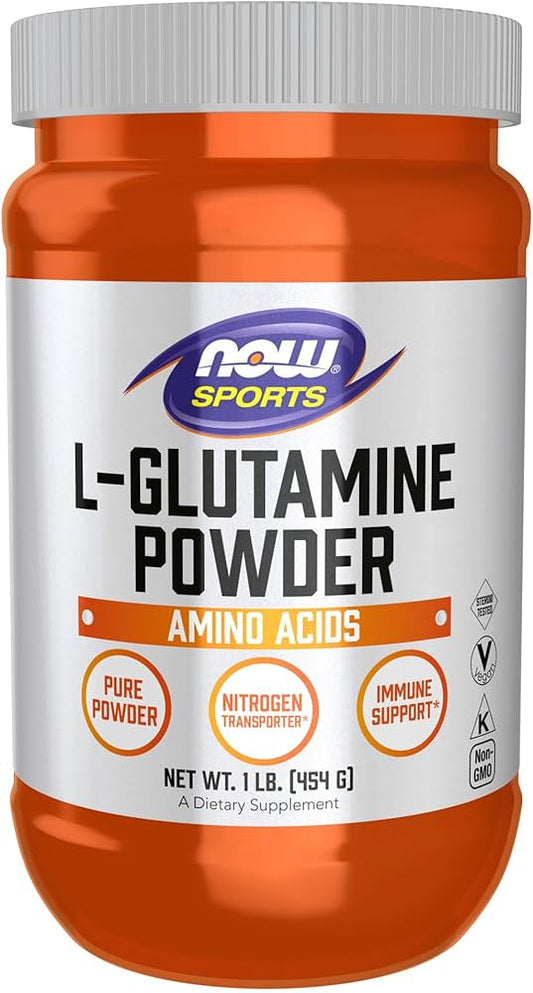 NOW    L-Glutamine Pure Powder 454g