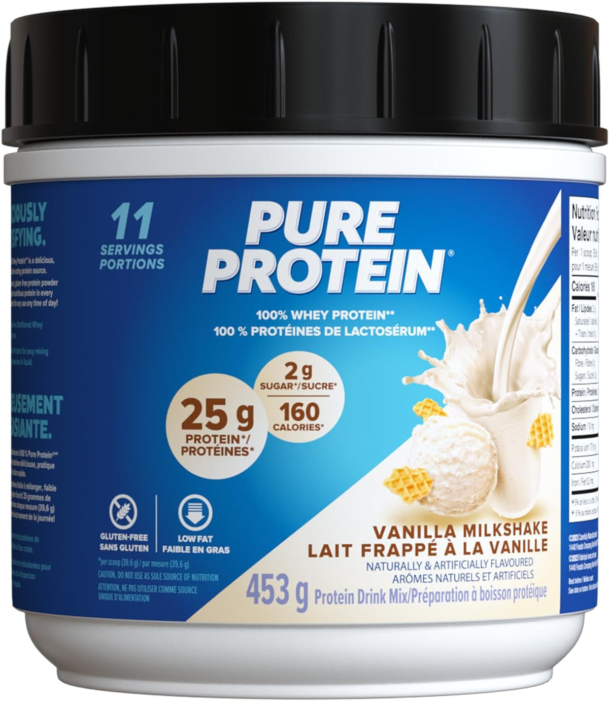 PURE PROTEIN VANILLA PD 1LB POWDER